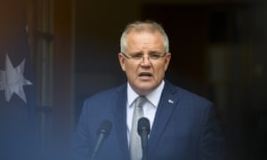Australian prime minister Scott Morrison