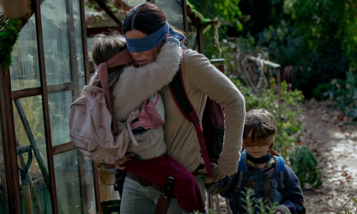 Bird Box review – Sandra Bullock's Netflix thriller is a bird-brained mess  | Film | The Guardian