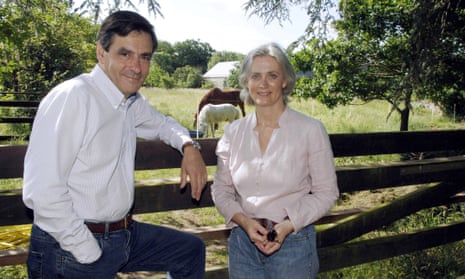 François and Penelope Fillon in Beauce, France, in 2007.