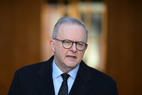 Prime minister Anthony Albanese