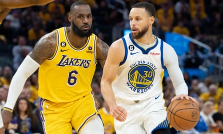 Stars such as LeBron James and Stephen Curry are popular around the world