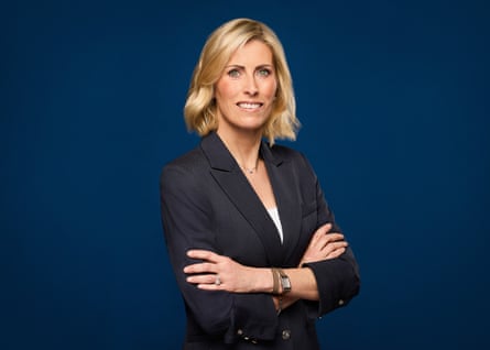a woman in a suit jacket