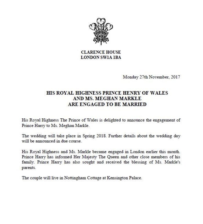 Prince Harry Thrilled After Announcing He Is To Marry