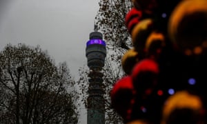 Menara BT di London.