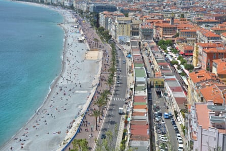 The Promenade des Anglaise in Nice
