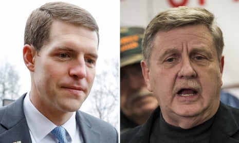Pennyslvania special election candidates Conor Lamb and Rick Saccone.