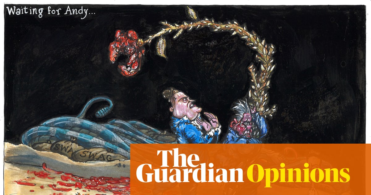 Martin Rowson on the battle for the Labour leadership – cartoon