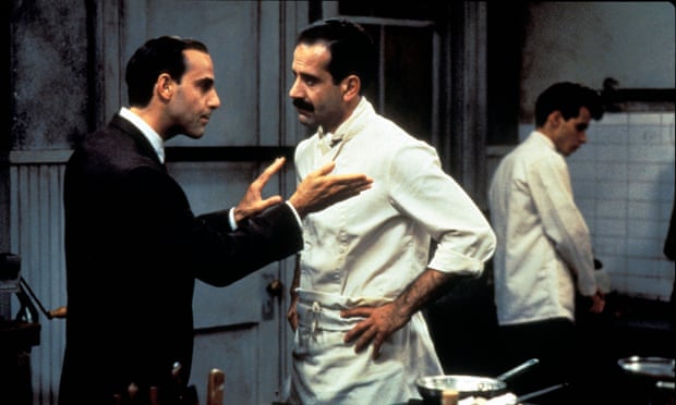 Stanley Tucci, Tony Shalhoub and Marc Anthony in Big Night