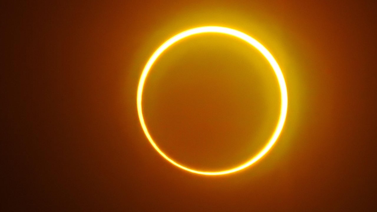 Ring Of Fire Solar Eclipse Seen On Boxing Day Video Science The Guardian