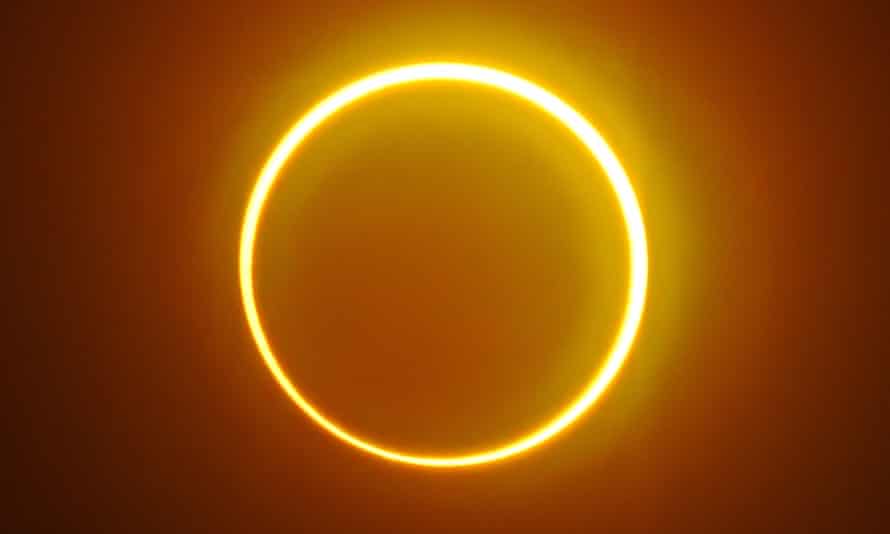 Rare &#39;ring of fire&#39; annular solar eclipse to cast shadow over Africa and  Asia | Solar eclipses | The Guardian
