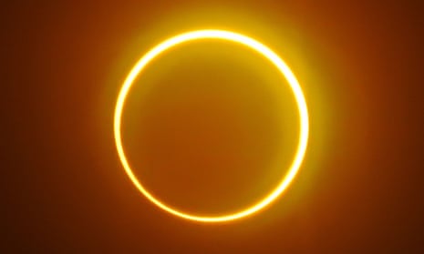 An annular eclipse