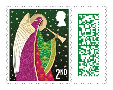 The Christmas stamp design for 2025