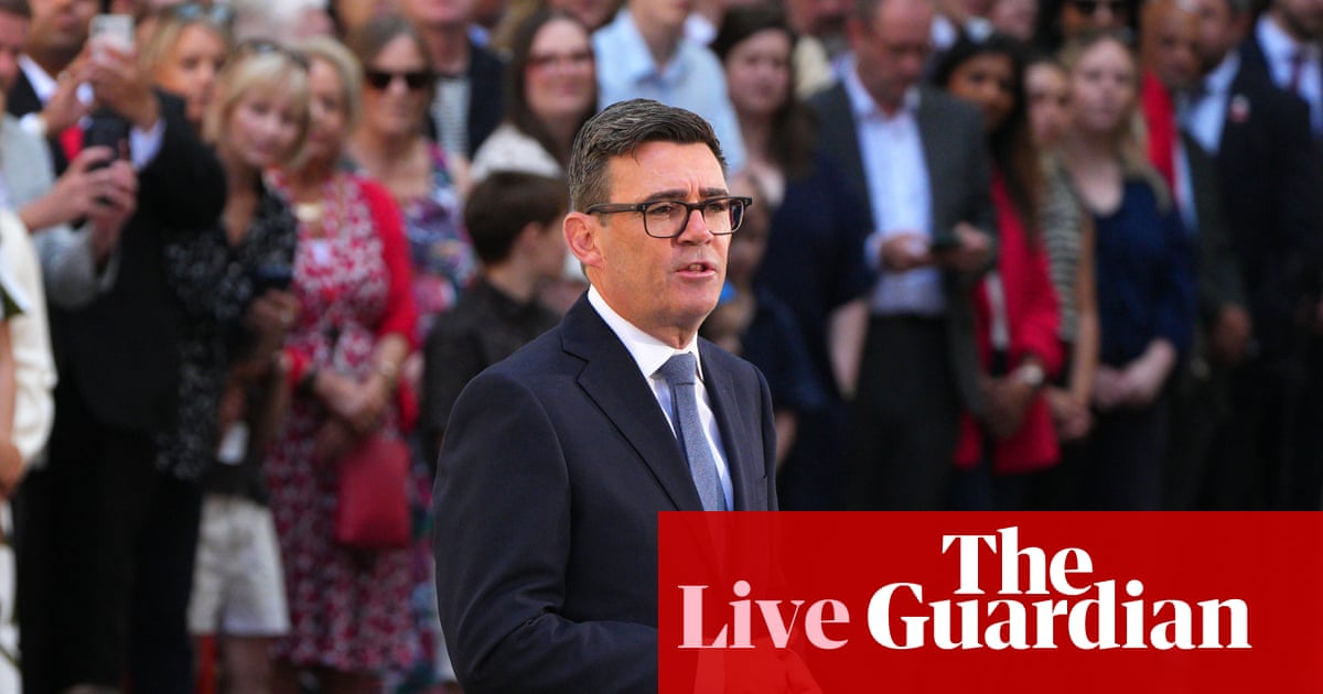 Andy Burnham pledges to end rough sleeping in first speech as prime minister - UK politics live