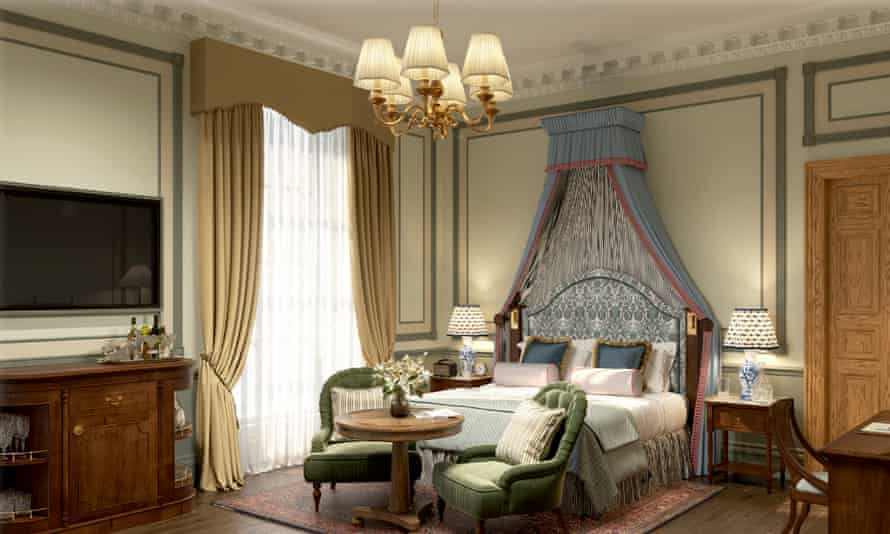 the Gleneagles Townhouse, in one of Edinburgh’s former banking halls.