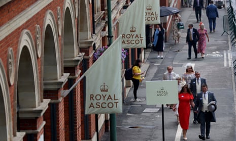 It’s a damp start to Royal Ascot.