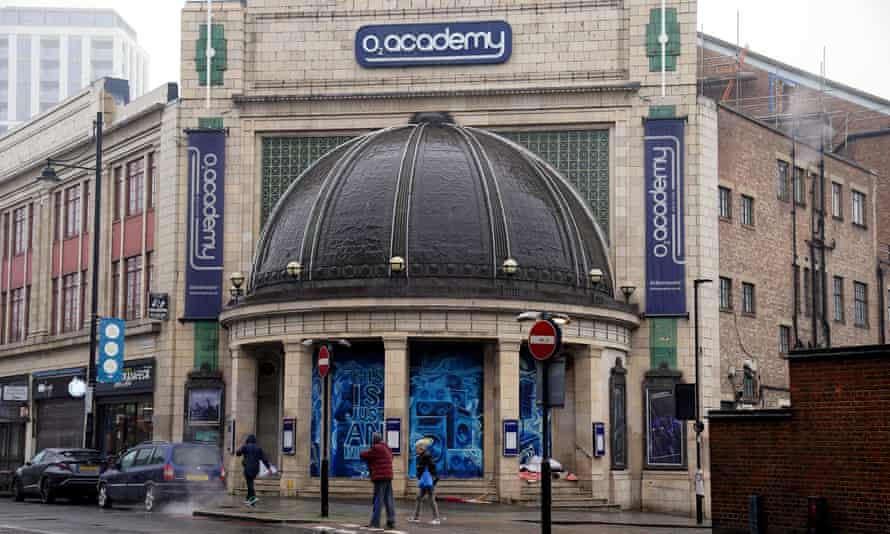 The O2 Academy Brixton, shuttered in January 2021.