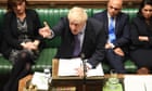 Brexit legislation 'paused' after MPs reject Boris Johnson's timetable - as it happened