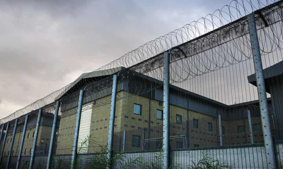 Harmondsworth detention centre.