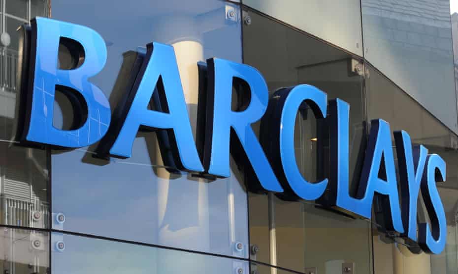 Logo on Barclays branch