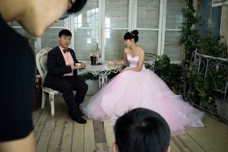 Only Photo is a pre-wedding photography studio in an industrial park just out of Shanghai, with three floors of “old world” romantic and fantasy sets