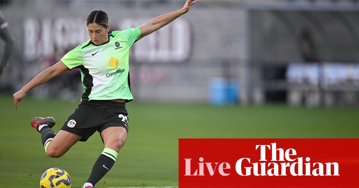 Australia v Colombia: SheBelieves Cup women's football international live