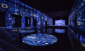 ‘Klee creatures appear to dive into dark pools ...’