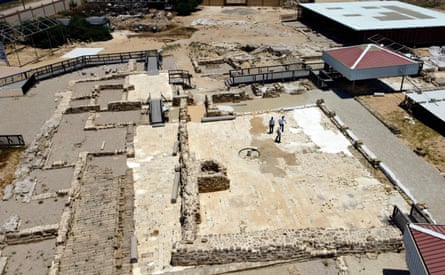 The site of Saint Hilarion monastery in Deir al-Balah on June 8, 2022.