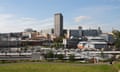 Sheffield city centre skyline