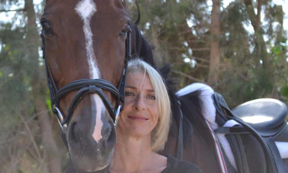‘There’s no judgment, no hidden agenda, no sense of expectation’: Andrea Busfield with one of her horses.