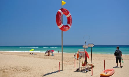 Praia de Salema, Salema, Algarve.