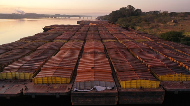 ‘Losing Noah’s Ark’: Brazil’s plan to turn the Pantanal into waterway threatens world’s biggest wetland Scientists warn that dredging the Pantanal’s rivers so they can be used as commercial waterways could destroy aquatic habitats, fish populations and bird nesting areas.Photograph: Foto Arena LTDA/Alamy