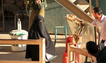 Palestinian student Hadeel al-Hashlamon, before she was shot and by Israeli troops