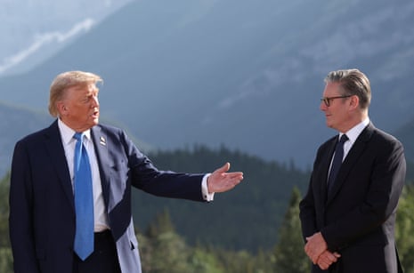 Trump and Starmer.