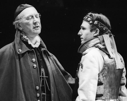 Antony Brown and Ralph Fiennes in Deborah Warner’s 1988 RSC production.