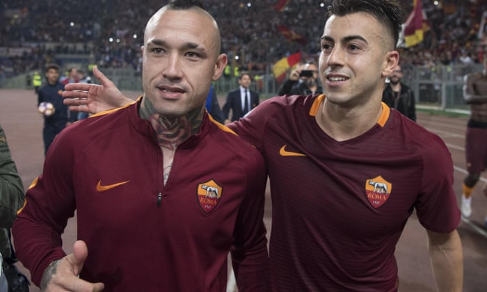 Radja Nainggolan dan El Shaarawy