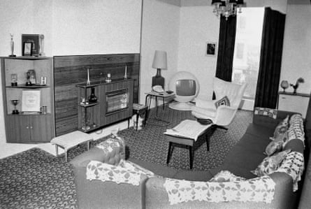 Jimmy Saville’s lounge in his 1970s flat in Scarborough