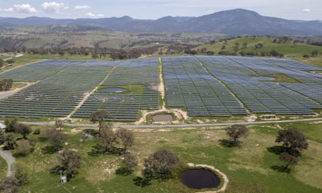 Williamdale solar farm near Canberra.