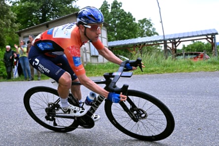 Michael Woods competes in La Route D’Occitanie-La Depeche Du Midi 2023 earlier this month.
