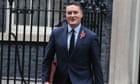 Pay for NHS chiefs to be linked to performance with ‘no more rewards for failure’, Wes Streeting says – as it happened
