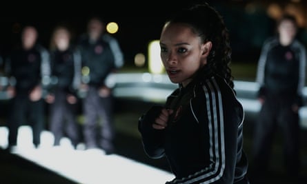 Creators of the night … Sisi Stringer as Rose Hathaway in Vampire Academy.
