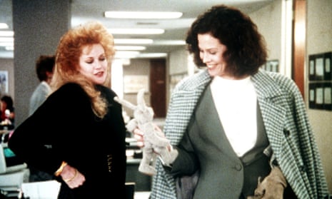 Melanie Griffith and Sigourney Weaver in Working Girl