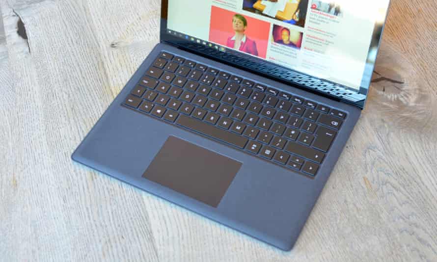 Surface Laptop 2 Review Microsoft S Sleeker Answer To The Macbook Air Microsoft The Guardian