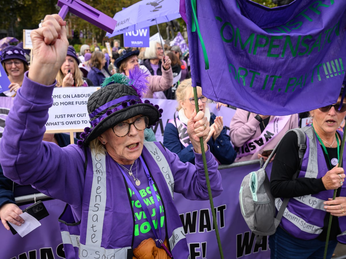 Anger greets UK government decision not to compensate 'Waspi women' | State pensions | The Guardian