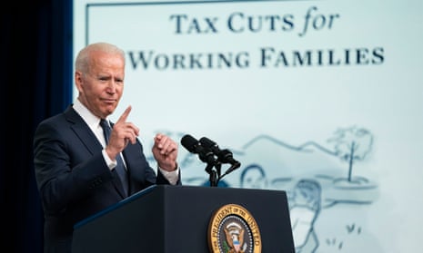 Joe Biden speaks on child tax credit