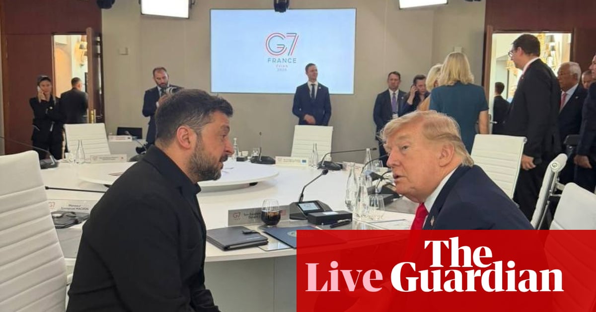 Zelenskyy thanks G7 leaders for ‘strong ideas on how to force Russia into peace’ – Europe live