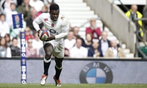 Christian Wade intentó un gol para Inglaterra contra los Bárbaros en 2015.