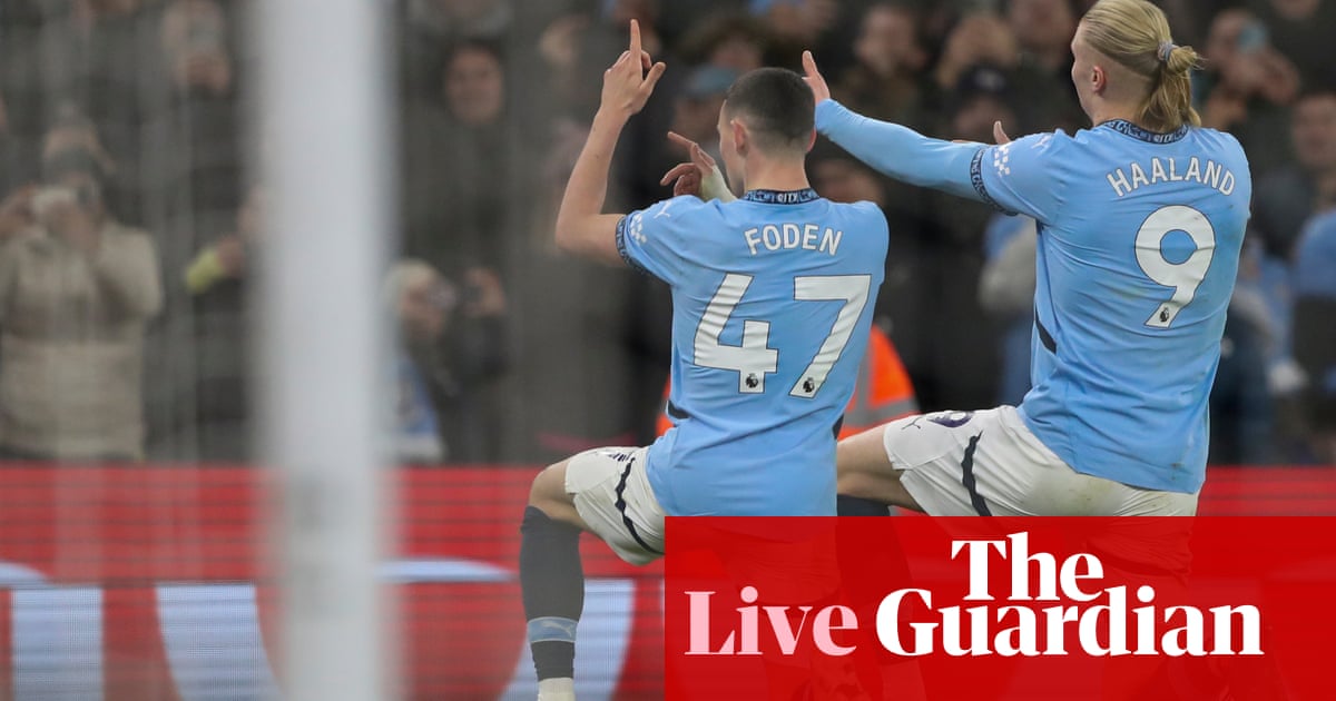 Manchester City 3-1 Chelsea: Premier League – as it happened