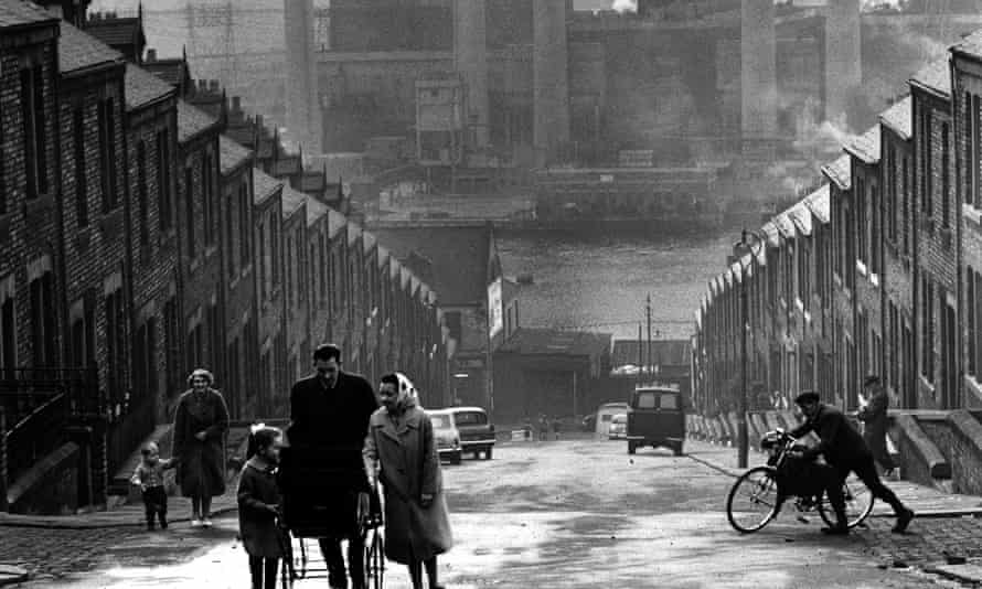 Scottswood Road area, Newcastle, 1963.