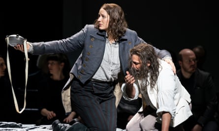 Lise Davidsen and Jonas Kaufmann in Fidelio, staged at the Royal Opera House in February 2020.