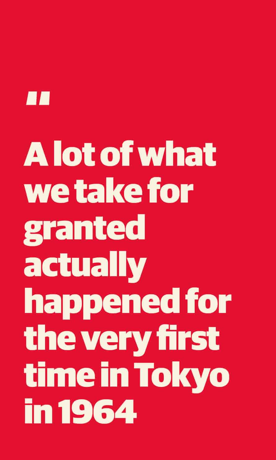 Quote: "Much of what we take for granted actually happened for the very first time in Tokyo in 1964."